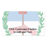 Coa Tucuman Province Argentina, Argentina flag Business Card
