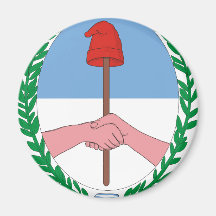 Coa Tucuman Province Argentina, Argentina flag Fridge Magnet