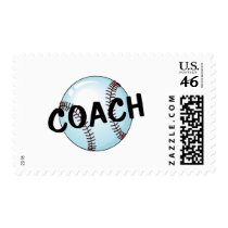 Coach (Baseball) postage by TeeZazzle Coach (Baseball) postage