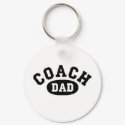 COACH DAD keychains by CaringHearts COACH DAD keychains