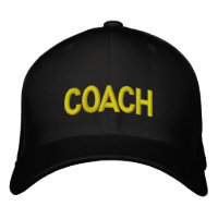 COACH Hat - Military letters Embroidered Hat
