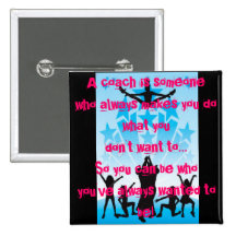 Coach Pinback Buttons