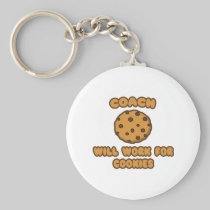 Coach .. Will Work for Cookies Key Chains