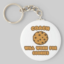 Coach .. Will Work for Cookies Keychains