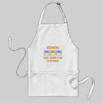 Coach ... Will Work For Cupcakes Aprons