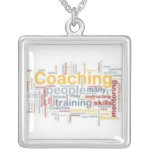 Coaching Framed Square Necklace #5 necklaces