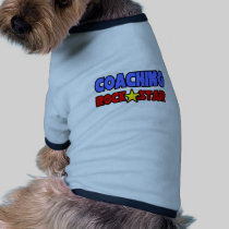 Coaching Rock Star Dog Tshirt