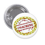 Coaching Small Round Button #1 buttons