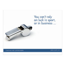 Coaching Sports Postcard