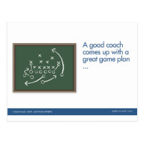 Coaching Sports Postcard