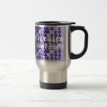 Coach's Mug - Purple Letters changable background by ZachBear Coach's Mug - Purple Letters changable background