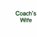 Coach's Wife embroidered shirts by TMarsh22 Coach's Wife embroidered shirts