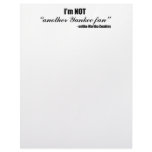 Coakley Yankee Fan Customized Letterhead