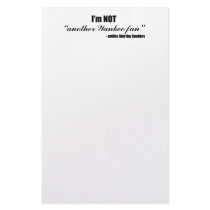 Coakley Yankee Fan Stationery Paper