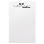 Coakley Yankee Fan Stationery Paper