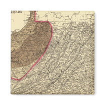Coal fields in West Virginia Refrigerator Magnet