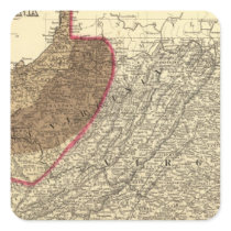 Coal fields in West Virginia Stickers