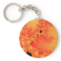 Coal Fire Keychain