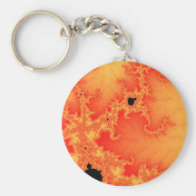 Coal Fire Keychain