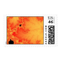 Coal Fire Postage Stamp by JamesOakley Coal Fire Postage Stamp