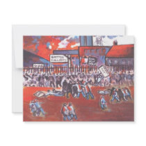 COAL MINERS STRIKE CIRCA 1984 invitations