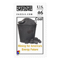 Coal Mining Postage Stamps