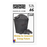Coal Mining postage