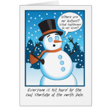 Coal Shortage Card