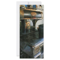Coal Stove Custom Rack Cards