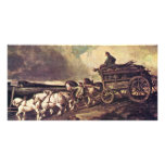 Coal Wagon By Géricault Jean Louis Théodore (Best Customized Photo Card