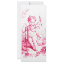 Coalbrookdale porcelain Cupid, painted 1865 rack cards by moorabool Coalbrookdale porcelain Cupid, painted 1865 rack cards