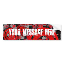 COAlitionz. Customizable Message. Bumper Stickers