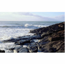 Coast at Swansea, U.K. Cut Out