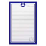 Coast Guard Anchor Stationery Design