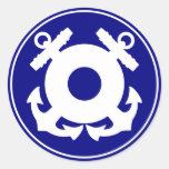Coast Guard Anchor Sticker