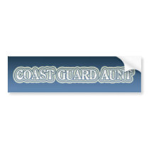 Coast Guard Aunt bumper stickers