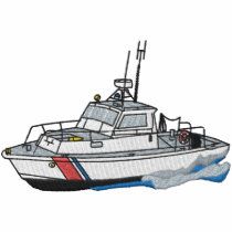 Coast Guard Boat embroidered shirts by ZazzleEmbroidery Coast Guard Boat embroidered shirts