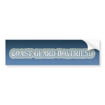 Coast Guard Boyfriend bumper stickers