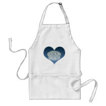 Coast Guard Girlfriend aprons