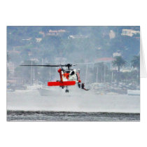 Coast Guard Helicopter cards by lifesphere Coast Guard Helicopter cards