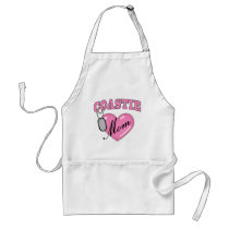Coast Guard Mom Heart N Dog Tag Aprons
