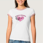 Coast Guard Mom Heart N Dog Tag Tshirt