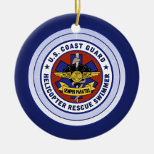 Coast Guard Rescue Swimmer Ornament