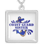 Coast Guard Sister, Anchors Away! Necklaces