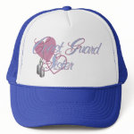 Coast Guard Sister Hearts N Dog Tags Mesh Hats