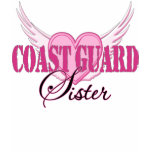 Coast Guard Sister Wings Tshirts