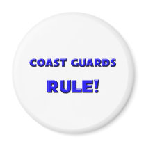 Coast Guards Rule! magnets by professions Coast Guards Rule! magnets