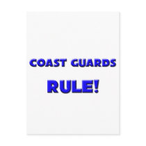 Coast Guards Rule! postcards by professions Coast Guards Rule! postcards