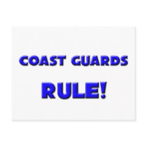 Coast Guards Rule! postcards by professions Coast Guards Rule! postcards