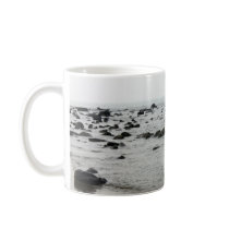 Coast near Tamshui Fishermans Wharf, Taiwan mugs